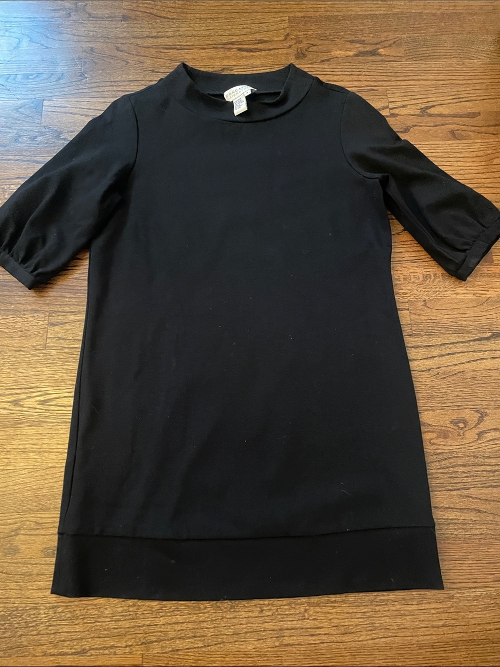 Doncaster Black Shift Mini Dress